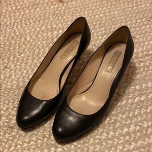 Prada black heel size 39.5